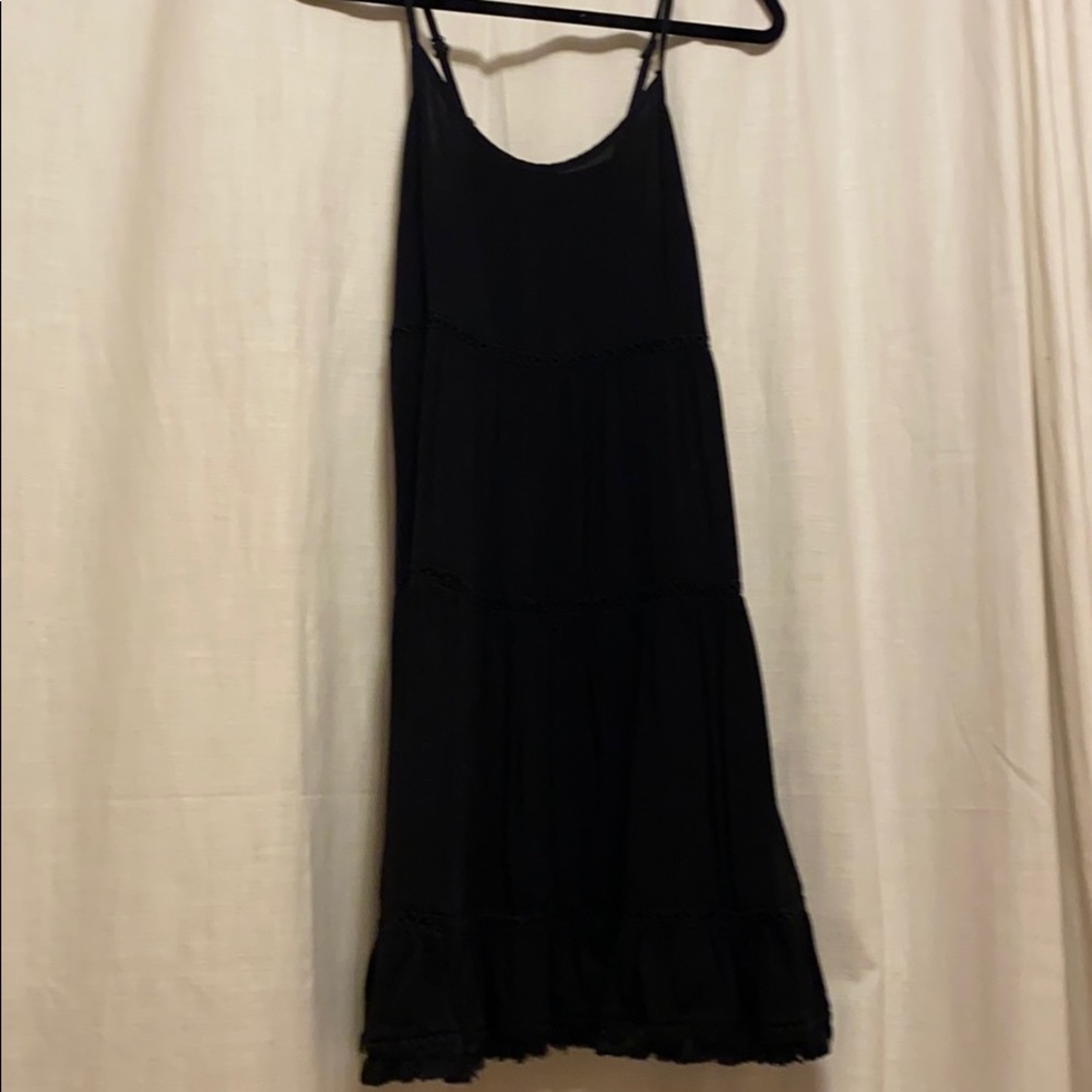 Black casual sundress